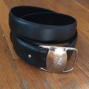 Ferragamo Black Belt 34"